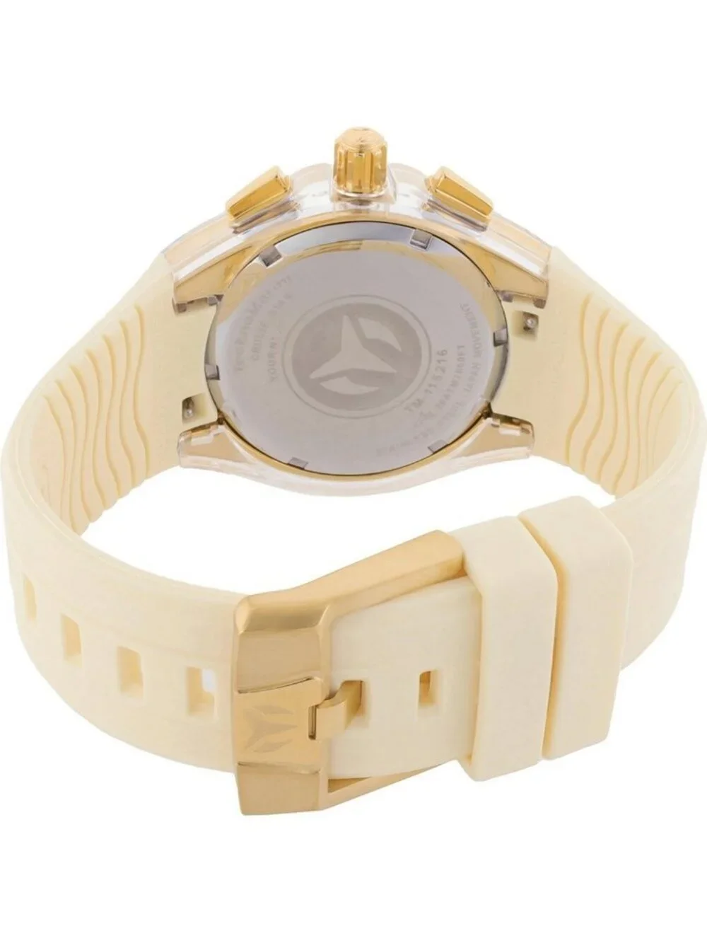 NWT Technomarine Cruise Star Chronograph Quartz Champagne Dial Men's Watch